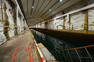 Illustration for article titled Bond Villain Yard Sale: Secret Mountainside Submarine Base Only $17.5 Million